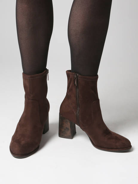Bottines à Talon Tamaris Marron women 43 vue secondaire 1