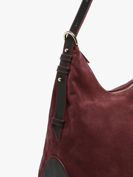 Sac Porté épaule Carrie En Cuir Daim Nathan baume Violet vogue 1 vue secondaire 2