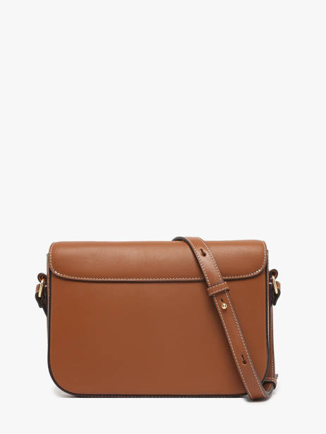 Sac Bandoulière M Alice Cuir Nat et nin Marron vintage M vue secondaire 3