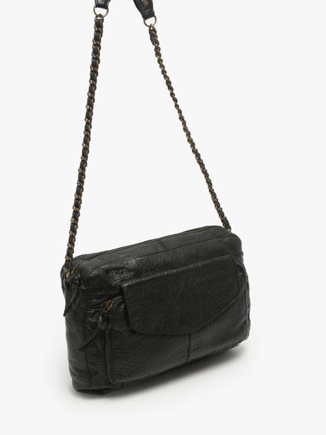 Sac Bandoulière Naina Cuir Pieces Noir naina 17122474 vue secondaire 1