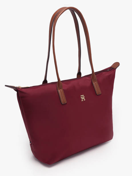 Sac Porté épaule A4 Popette Nylon Tommy hilfiger Rouge popette AW17711 vue secondaire 1