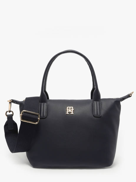 Sac à Main Popette Polyester Recyclé Tommy hilfiger Bleu popette AW17708