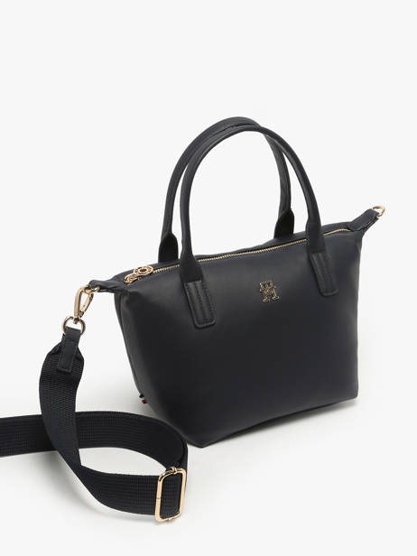 Sac à Main Popette Polyester Recyclé Tommy hilfiger Bleu popette AW17708 vue secondaire 1