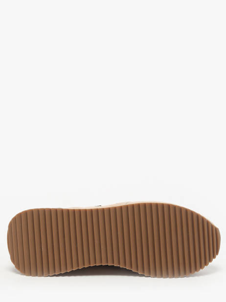 Sneakers En Cuir Nathan baume Beige women 52NS1603 vue secondaire 4