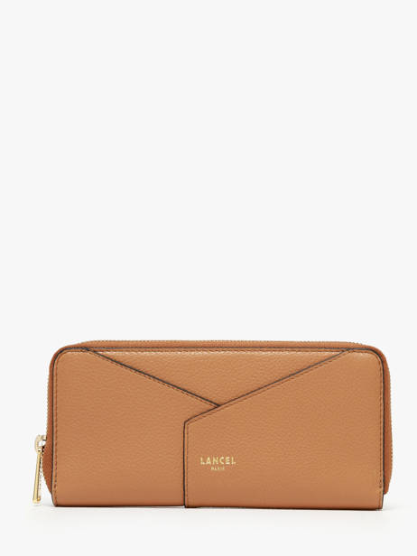 Portefeuille Enveloppe Cuir Lancel Marron enveloppe A13711