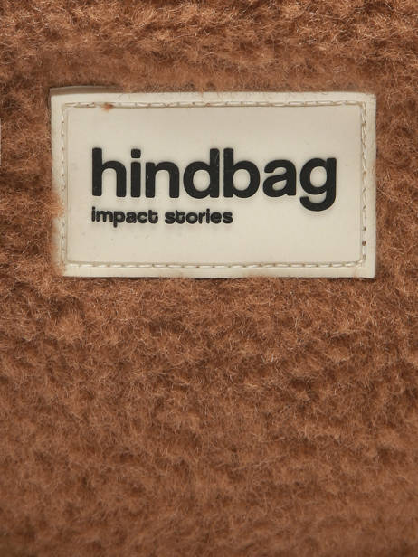 Sac Banane Hindbag Marron teddy TE vue secondaire 3