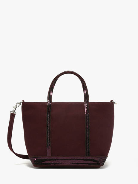 Sac Bandoulière Baby Cabas Paillettes Vanessa bruno Rouge cabas 1V40410