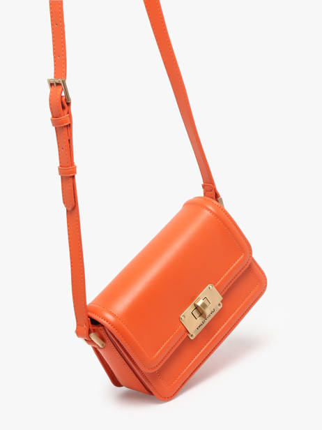 Sac Bandoulière Floren Valentino Orange floren VBS9A910 vue secondaire 1
