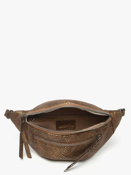 Sac Banane Miniprix Marron snake 19644 vue secondaire 1