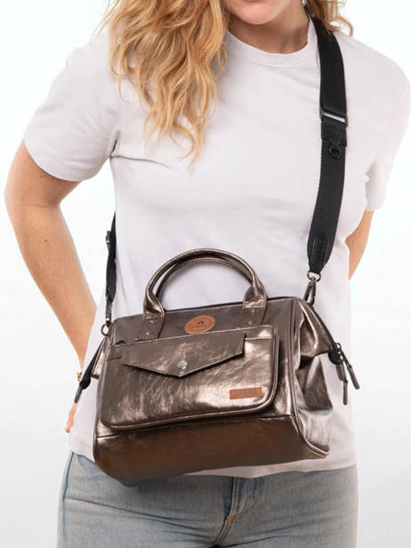 Sac Bandoulière Crossbody M Cabaia Marron crossbody M vue secondaire 1