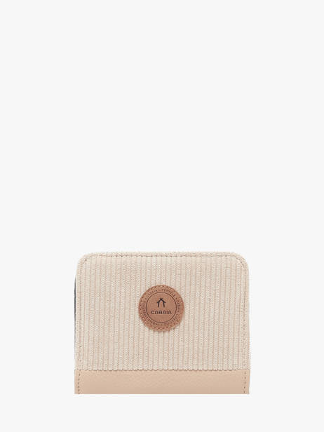 Portefeuille Cabaia Beige accessoire M
