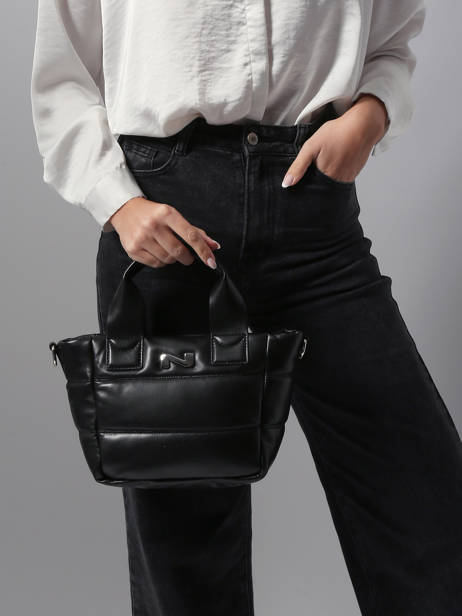 Sac Porté Main Hofn North Cuir Nathan baume Noir north 2 vue secondaire 1