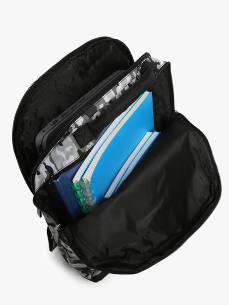 Sac à Dos 2 Compartiments Fortnite Gris gamer 23BZ204D vue secondaire 3