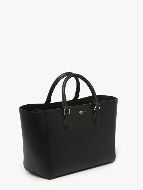 Sac Porté Main Champs Elysee Cuir Lacoste Noir champs elysee NF5102PH vue secondaire 1