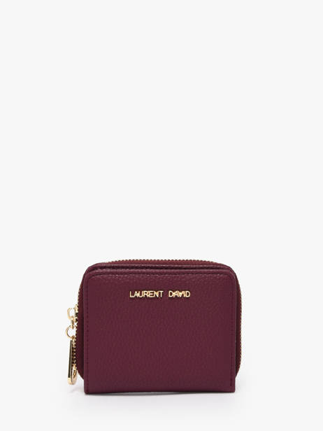 Portefeuille Laurent david Rouge ld wallets 7
