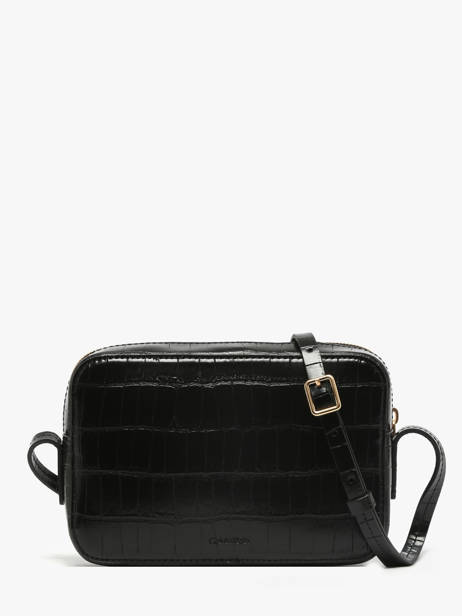 Sac Bandoulière Croc Embossed Mono Calvin klein jeans Noir croc embossed mono 4F3285G vue secondaire 3