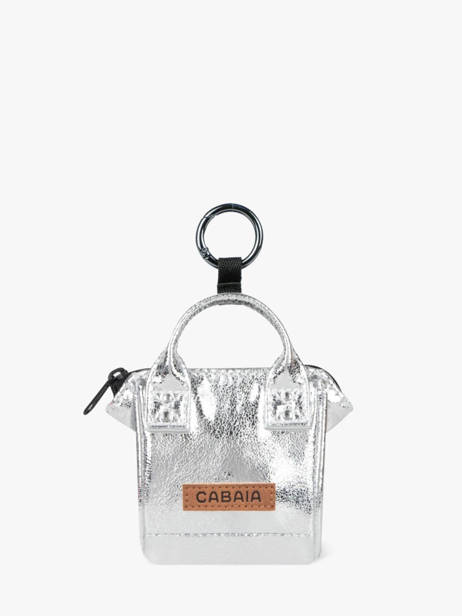 Porte-clefs Cabaia Argent lucky star STA
