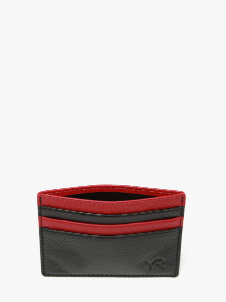 Porte-cartes Cuir Yves renard Noir bicolor 242 vue secondaire 1