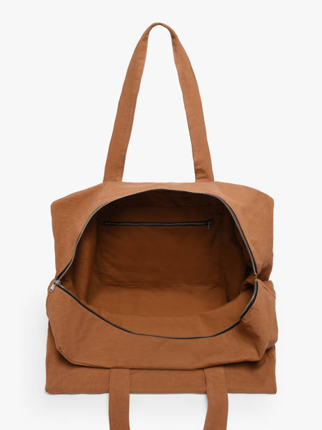 Le Grand Sac Shopping Elzevir Coton Recyclé Rivedroite Marron timeless ELZEVTIM vue secondaire 2