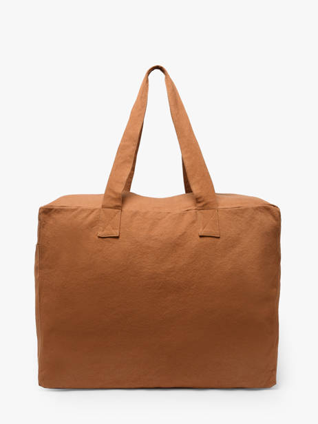 Le Grand Sac Shopping Elzevir Coton Recyclé Rivedroite Marron timeless ELZEVTIM vue secondaire 3