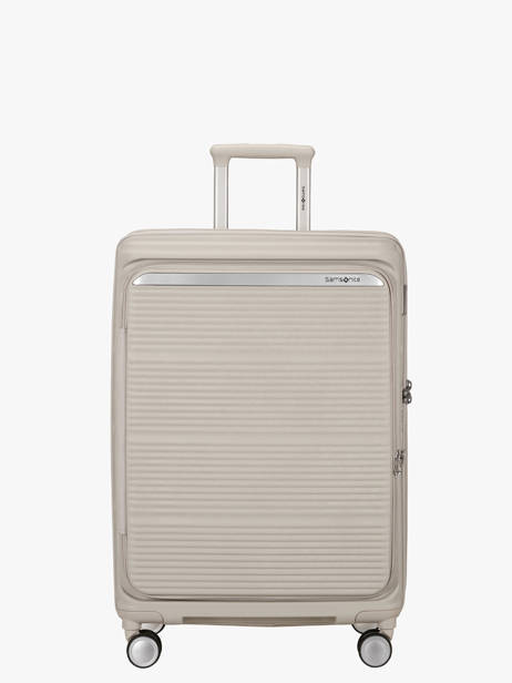 Valise Rigide Extensible Paralux Hs Samsonite Beige paralux hs 156525