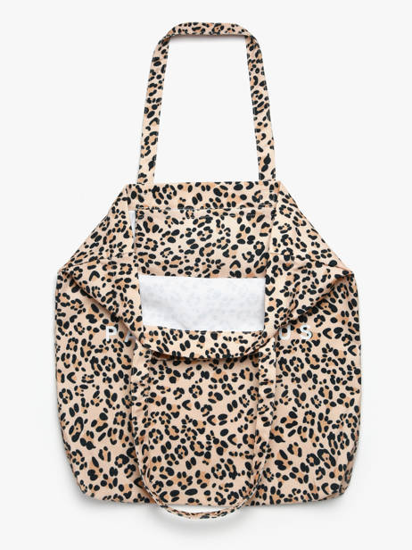 Sac Porté épaule Cadeau Coton Paul marius Marron cadeau L25 vue secondaire 1