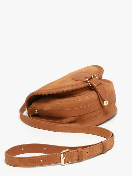 Sac Bandoulière Bobo S Cuir Paul marius Marron vintage S vue secondaire 1