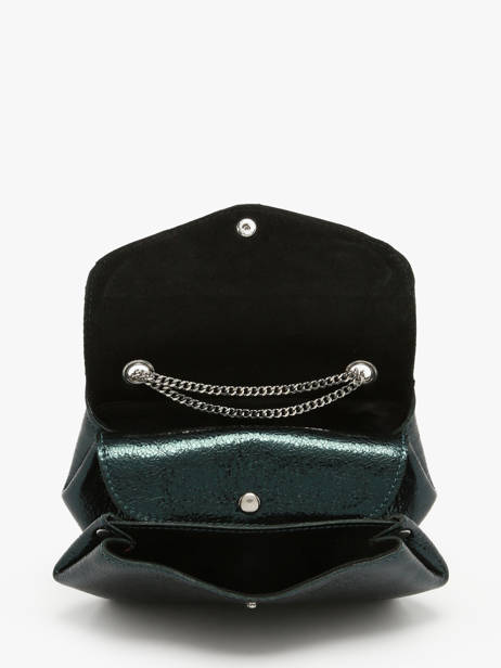 Sac Pochette Gustave Minuit Cuir Paul marius Vert minuit GUSTPMIN vue secondaire 2