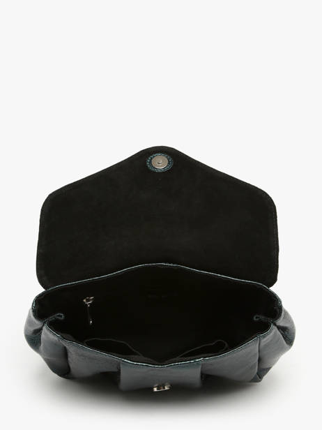 Sac Bandoulière Suzon M Minuit Cuir Paul marius Vert minuit SUZOMMIN vue secondaire 2