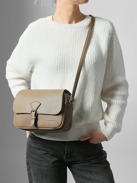 Sac Bandoulière Grained Miniprix Marron grained F3601 vue secondaire 1