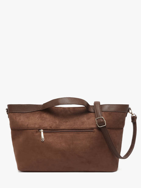 Sac Porté Main Wt Velvet Miniprix Marron wt velvet KJ62084 vue secondaire 2