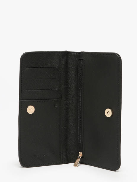 Sac Pochette Luna Cuir Avec Chaînette Amovible Hexagona Noir luna 688422 vue secondaire 4