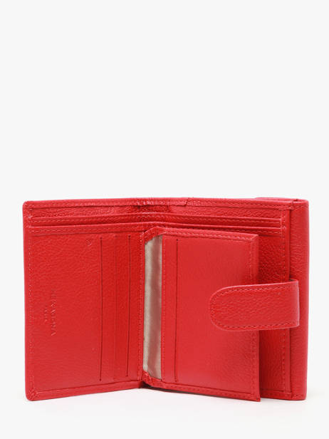Portefeuille Confort Cuir Hexagona Rouge confort 467468 vue secondaire 1