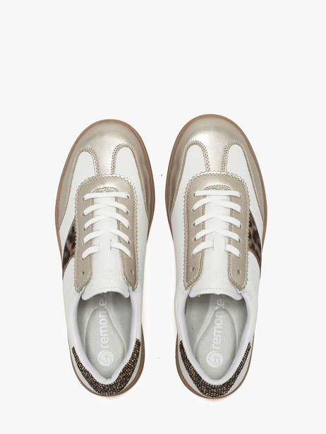 Sneakers En Cuir Remonte Blanc women 80 vue secondaire 2