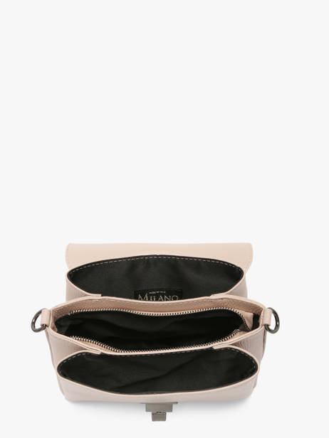 Sac Bandoulière Caviar Cuir Milano Beige caviar CA24061 vue secondaire 3