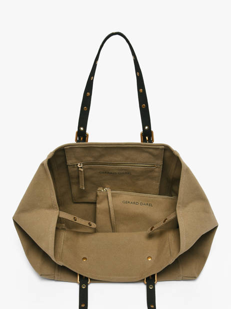 Sac Gd Simple Bag Canvas Coton Gerard darel Vert canvas Z450 vue secondaire 3