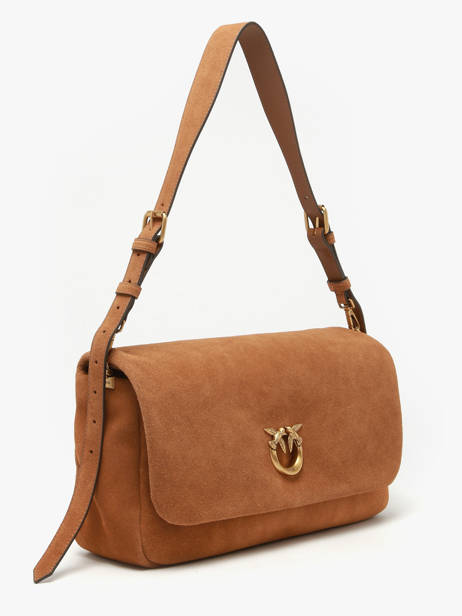 Sac Porté épaule Love Bag Soft Pinko Marron love bag soft 6178A0F6 vue secondaire 2