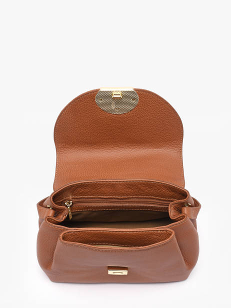 Sac Bandoulière Milano Pia Cuir Lancaster Marron milano pia 130 vue secondaire 3