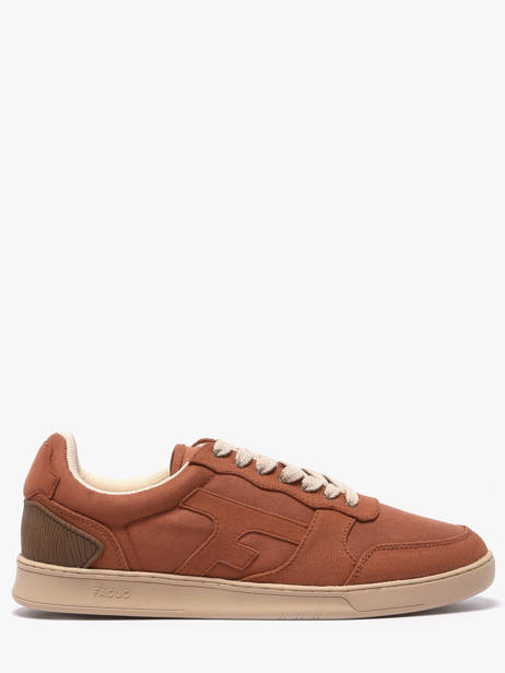 Sneakers En Cuir Faguo Marron men 26CG0101