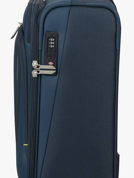 Valise Cabine Extensible American tourister Bleu wanderlite 158076 vue secondaire 1