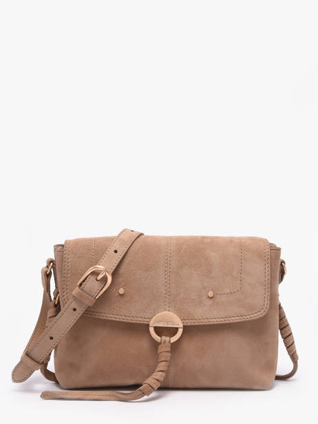Sac Bandoulière Othilia Cuir Vanessa bruno Beige othilia 55V40907