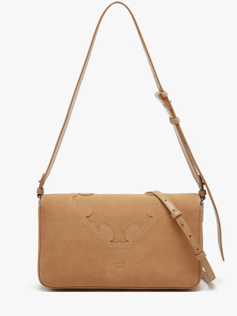 Sac Porté épaule Love Bag Soft Pinko Marron love bag soft 6243A0F6 vue secondaire 5