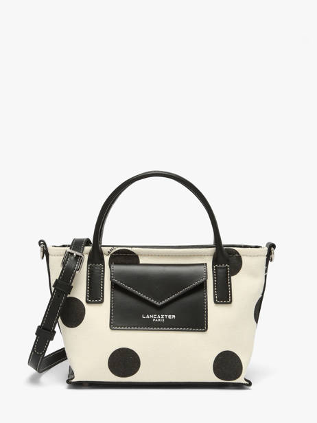 Sac Bandoulière Canvas Kba Lancaster Blanc canvas kba 49