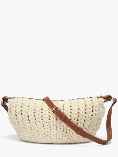 Sac Bandoulière Tresse Coton Lancaster Beige tresse coton 68 vue secondaire 5