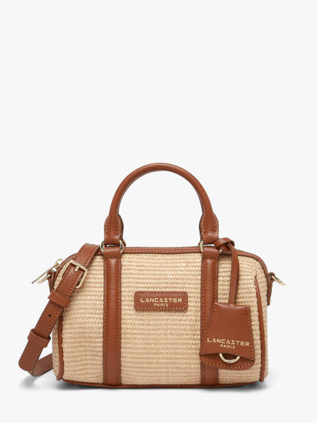 Sac Bandoulière Mini Osier Italie Lancaster Beige mini osier italie 72