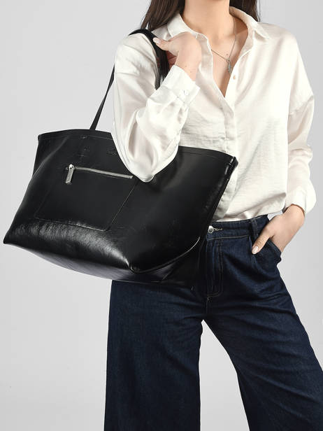 Sac Porté épaule Lite Lacoste Noir lite NF5248AX vue secondaire 1