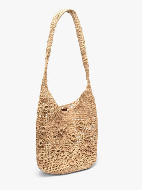 Sac Porté épaule Cabas Raphia Raphia Vanessa bruno Beige cabas raphia 25V40890 vue secondaire 1