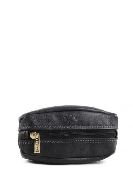 Porte-monnaie Cuir Katana Noir marina 753095