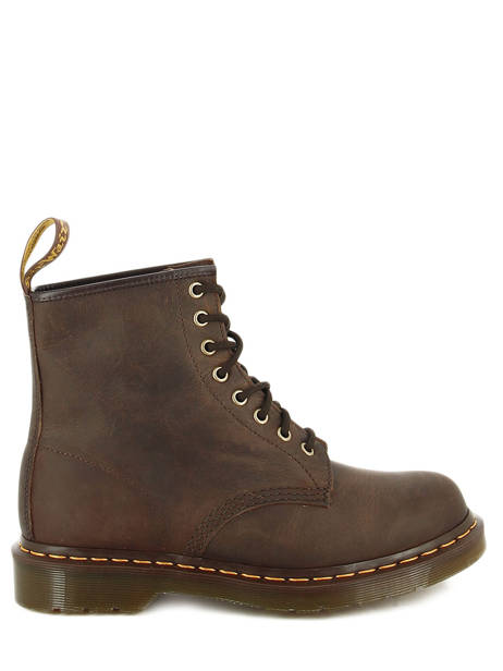 Boots 1460 Crazy Horse En Cuir Dr martens Marron unisex 11822203