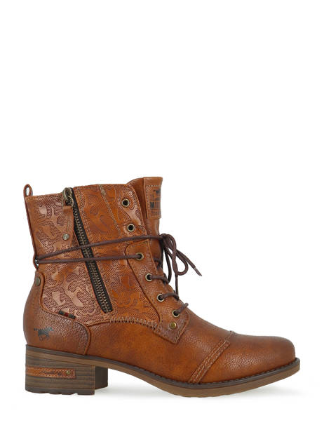 Bottines Mustang Marron women 1229508